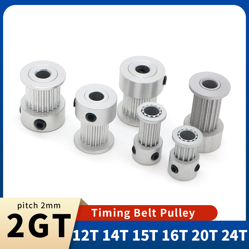 Gt2 Pulley - بكرة GT2 2GT 12T 14T 15T
