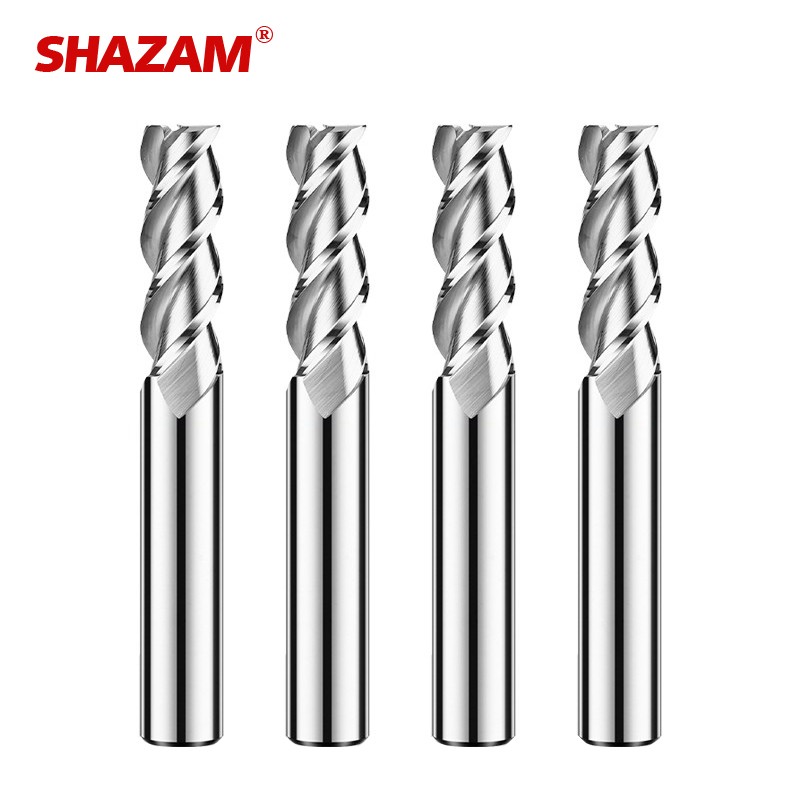 End Mill Set - SHAZAM-التنغستن الصلب كربيد شقة طحن القاطع