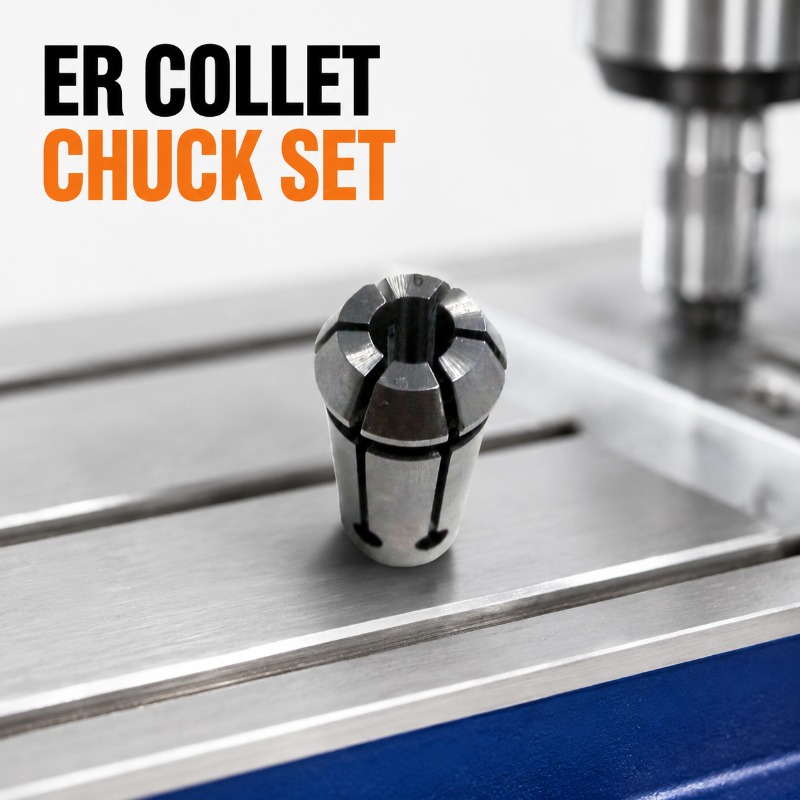 Cnc Bits - OZ EOZ8A/12A/25 مشبك تثبيت مرن لأدوات
