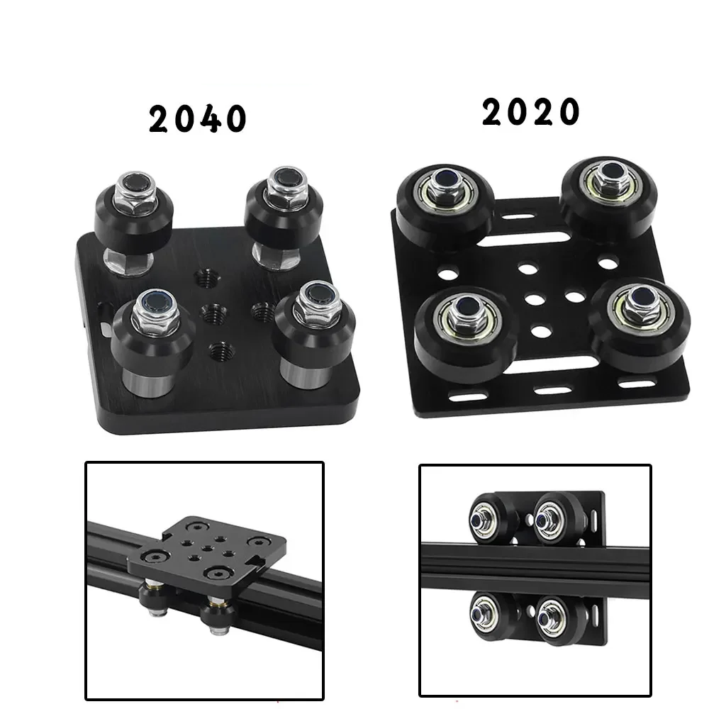 V Slot Wheel - 1 مجموعة أجزاء طابعة ثلاثية الأبعاد
