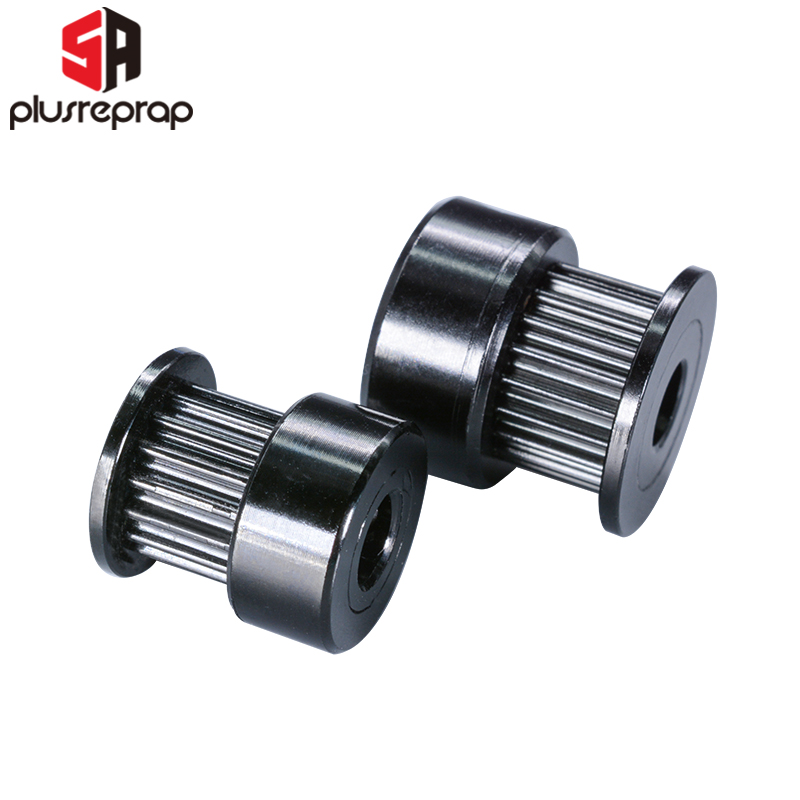 Gt2 Belt - 2/5 قطع GT2 16/20 الأسنان الأسود