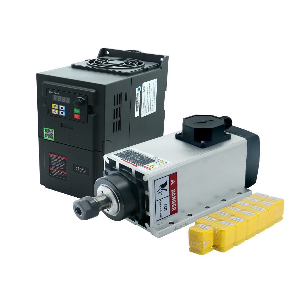 3.5KW ER20 220VSquare يطير حاف - مراجعة Spindle Motor وسعره