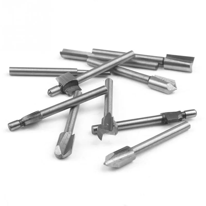 لقمة راوتر للنجارة من HSS، قاط - مراجعة End Mill Set وسعره