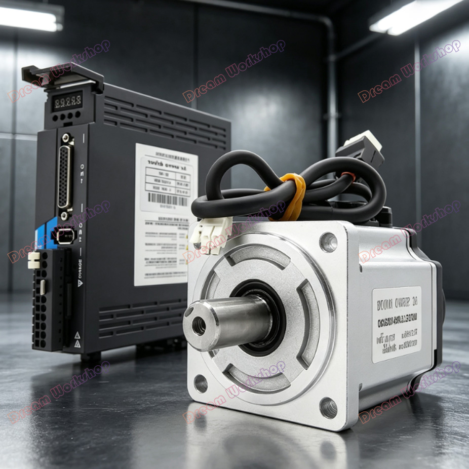 محرك سيرفو بقوة 1 كيلو واط/1.5 - مراجعة Servo Motor وسعره