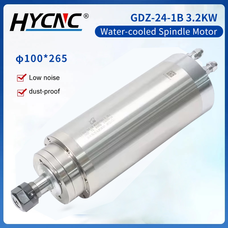 ماكينة تفريز بمحرك مغزل مبرد ب - مراجعة Water Cooled Spindle وسعره