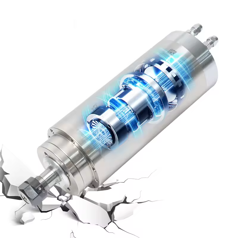 ماكينة تفريز بمحرك مغزل مبرد ب - مراجعة Water Cooled Spindle وسعره