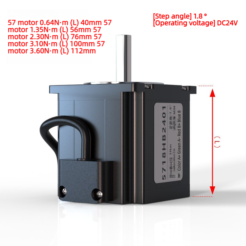 محرك ستيبر Nema 23 بقوة 3.0 ني - مراجعة Nema23 Stepper وسعره