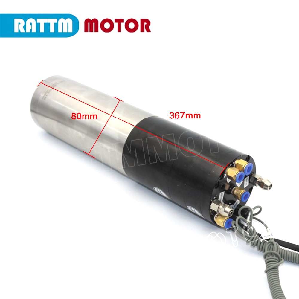 1.8KW 2.2KW ISO20 مخرطة تبريد  - مراجعة Water Cooled Spindle وسعره