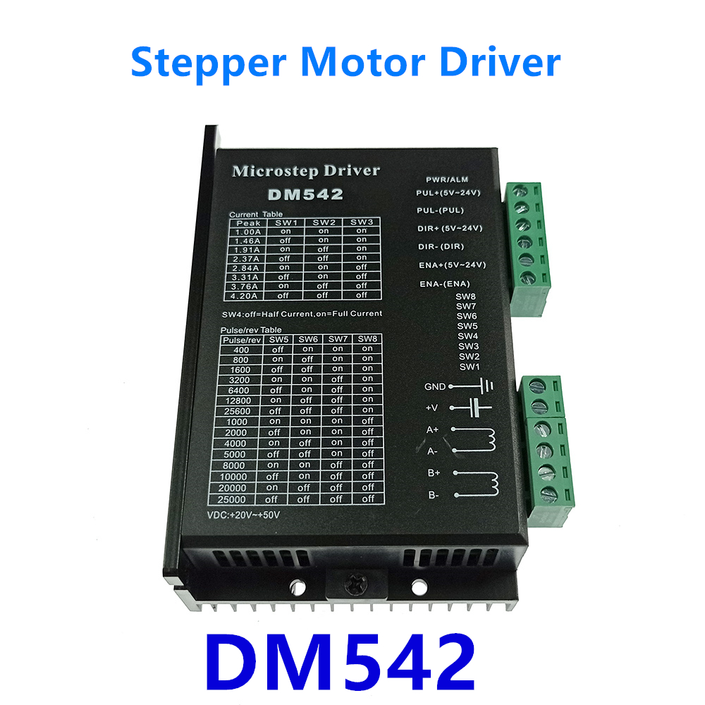 DM556 DM542 الرقمية محرك متدرج - مراجعة Stepper Motor Nema17 وسعره