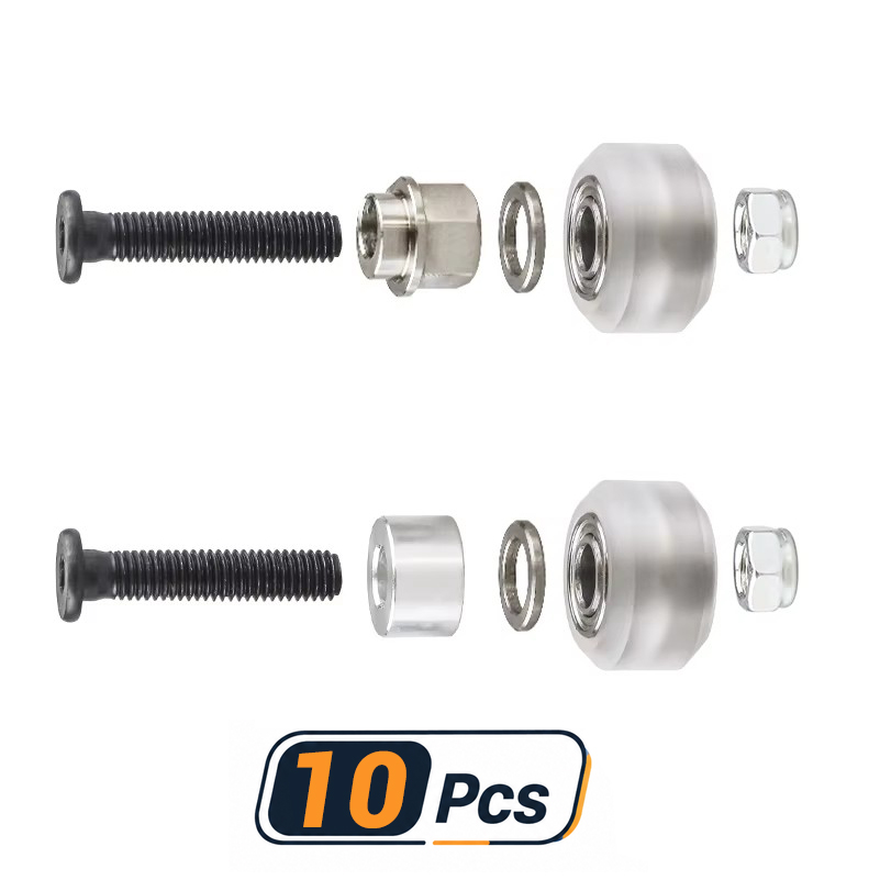 10 قطع من عجلات Openbuilds Pol - مراجعة V Slot Wheel وسعره