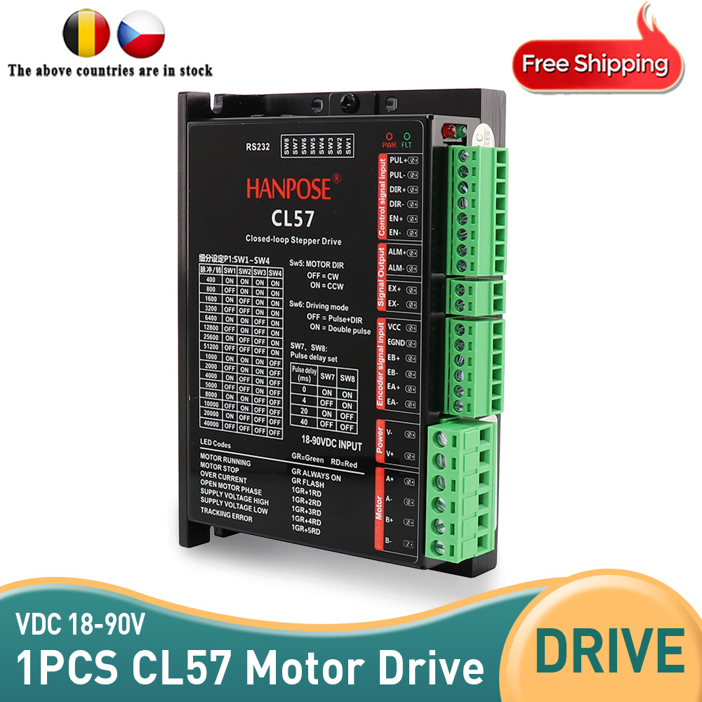 محرك سيرفو هجين CL57 ذو حلقة م - مراجعة Stepper Motor Nema17 وسعره