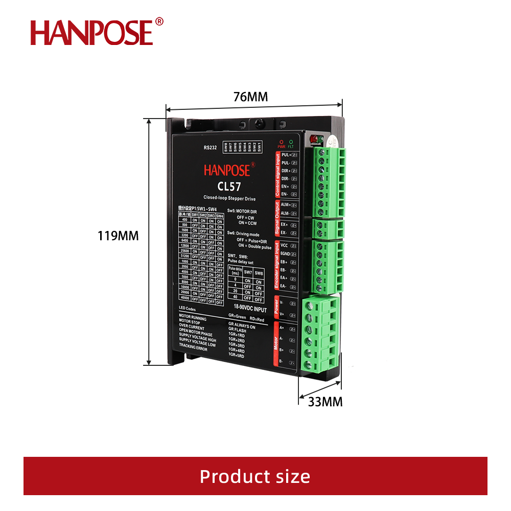 محرك سيرفو هجين CL57 ذو حلقة م - مراجعة Stepper Motor Nema17 وسعره