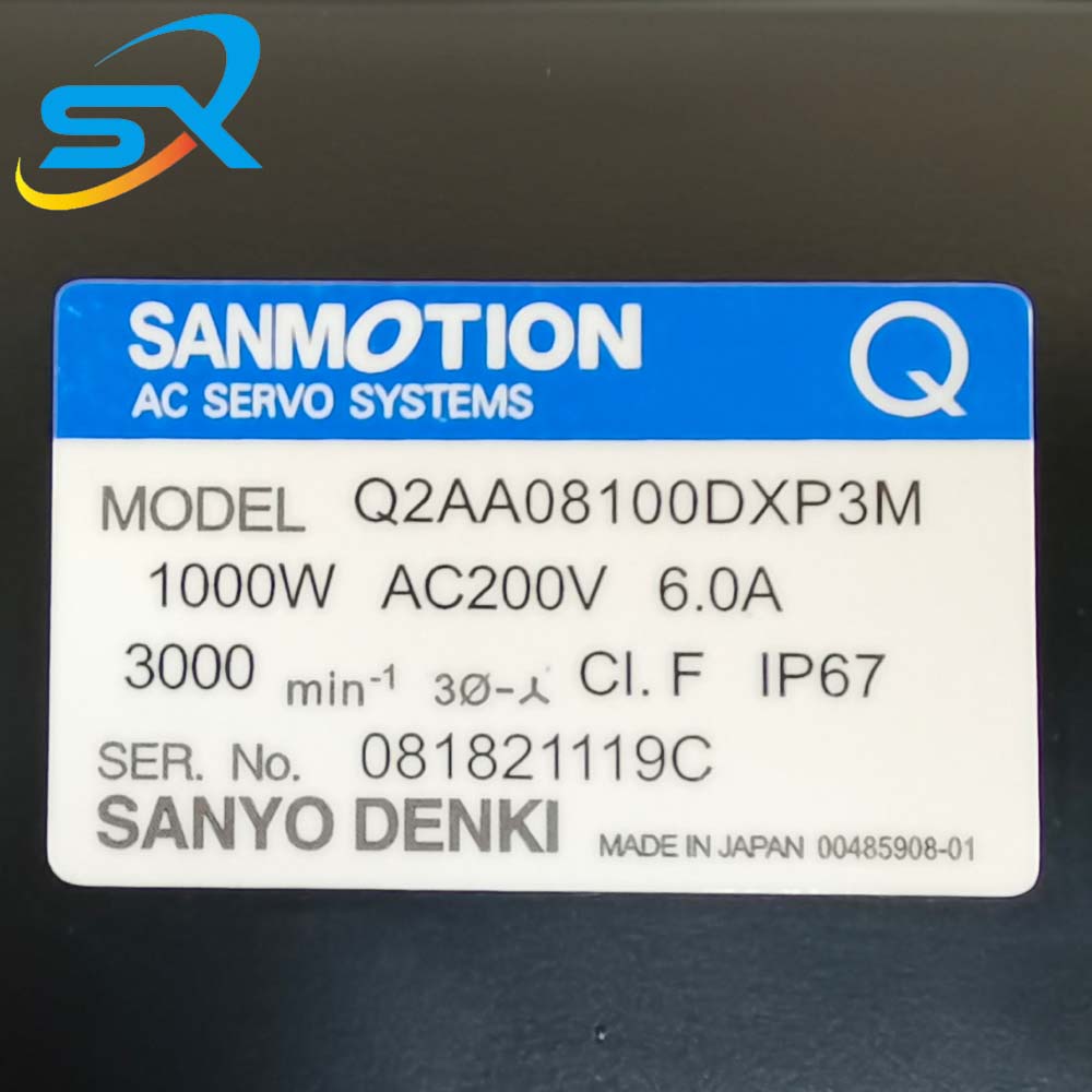 محرك سانيو AC سيرفو Q2AA08100D - مراجعة Servo Motor وسعره