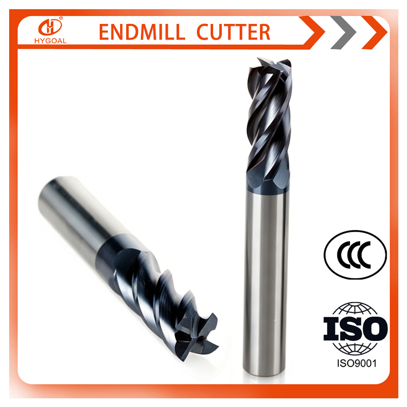 قاطع تفريز كربيد HYGOAL بأربعة - مراجعة Carbide End Mill وسعره