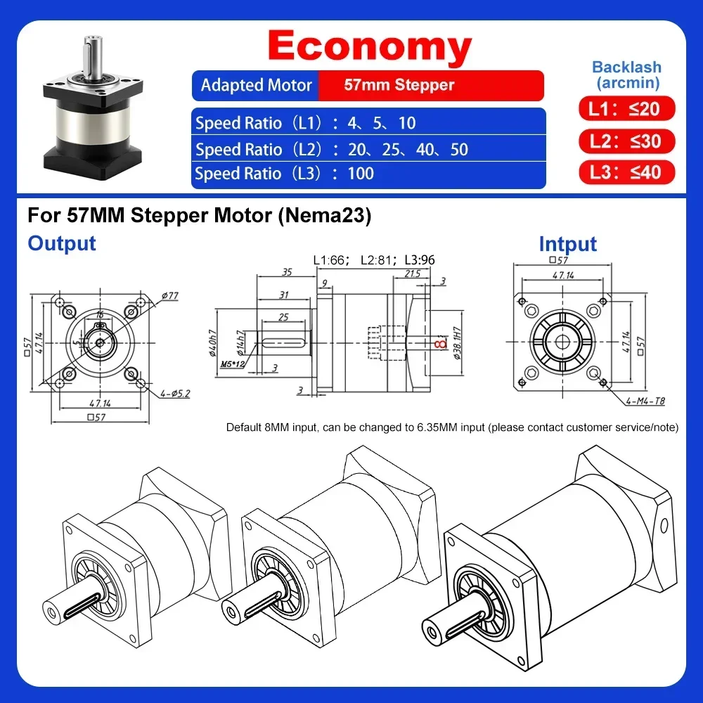 علبة تروس كوكبية لتقليل السرعة - مراجعة Servo Motor وسعره